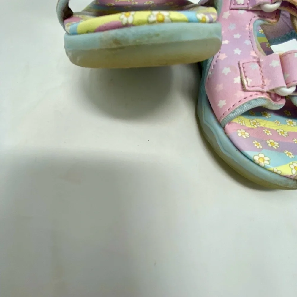 Girls’ Pink Bluey & Bingo Sandals Size 12